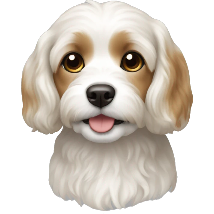 Smooth cavachon light  emoji
