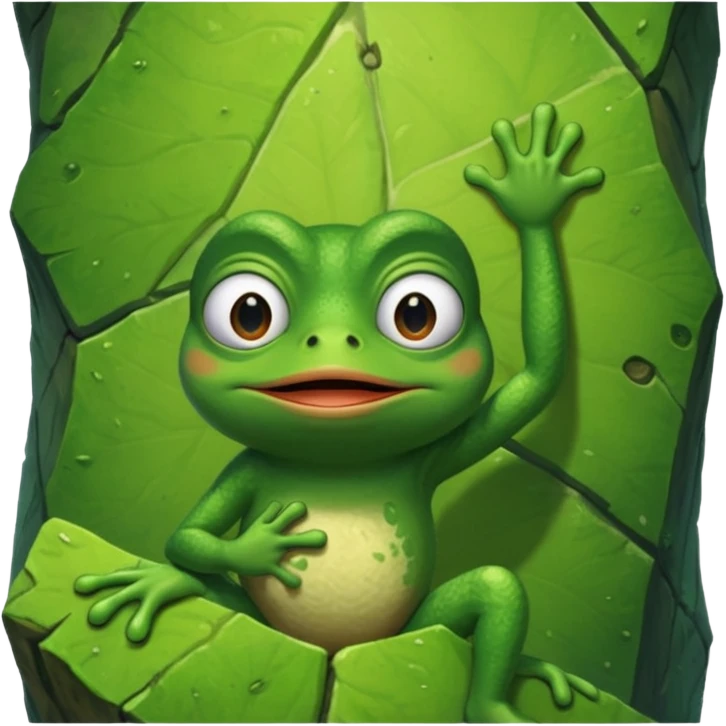 pepe the frog climb emoji