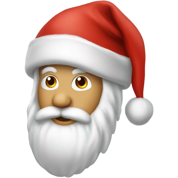 Santa hat red emoji