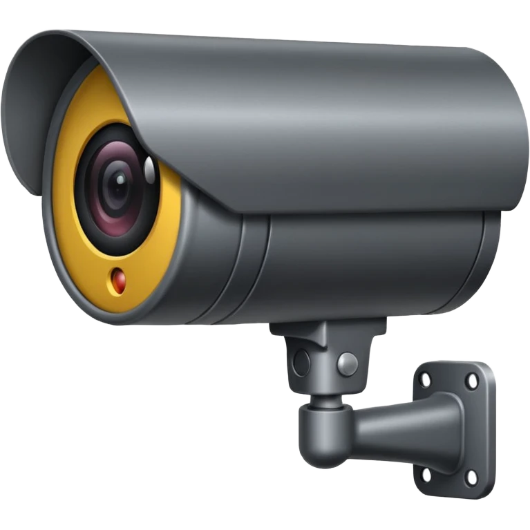 Dark colour cctv camera  emoji