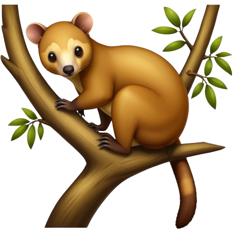 A tree kangaroo emoji