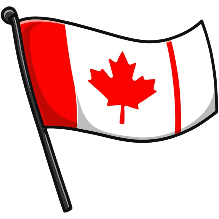 Canadian flag emoji