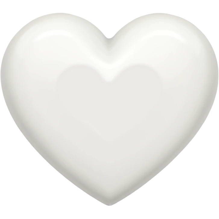 white heart emoji