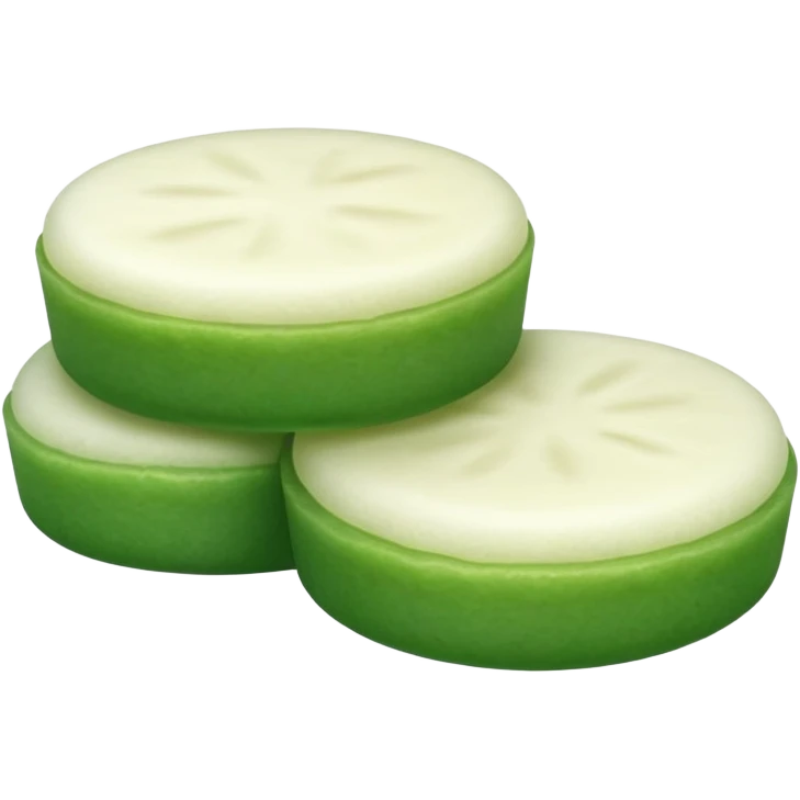 green Glutinous Rice Cake emoji