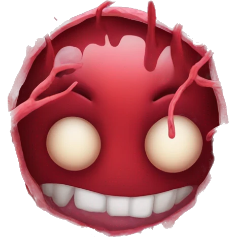 blood vessel outpouching emoji