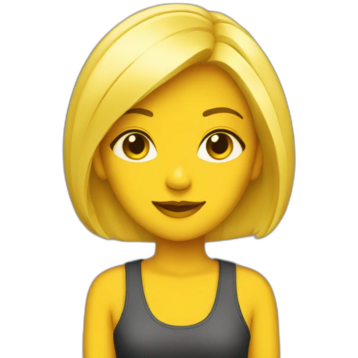 DJane yellow emoji