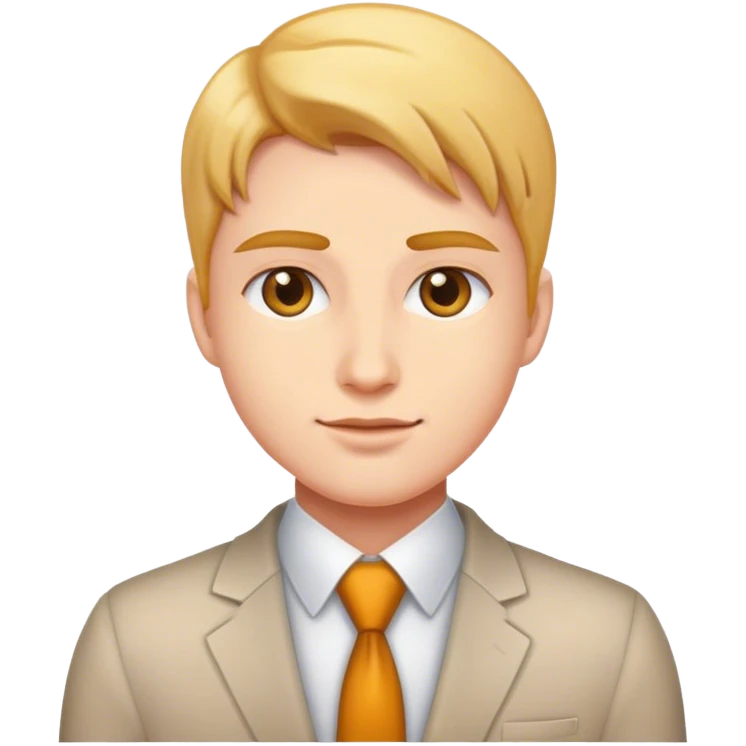 бизнес в стиле портрета emoji
