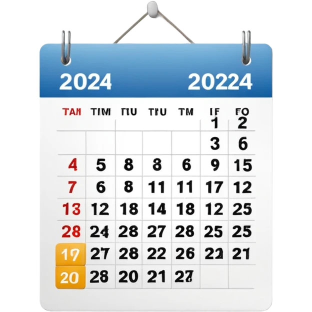 calendar emoji