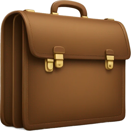large briefcase emoji