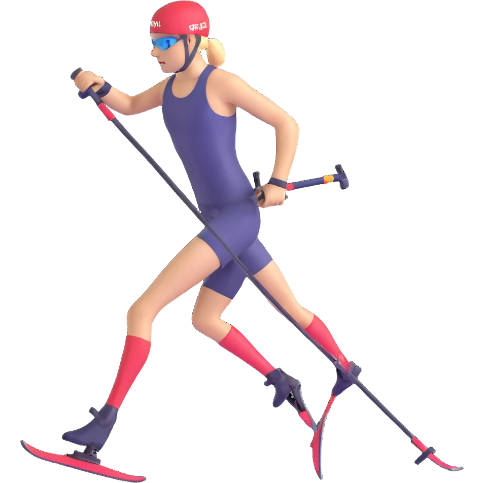 Biathlonist emoji