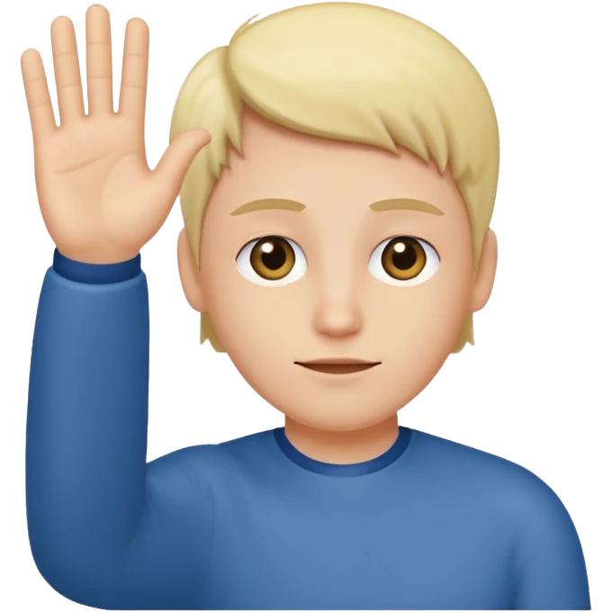  Indifference - lack of interest, concern, or sympathy  - waving hand in a dismissive gesture emoji