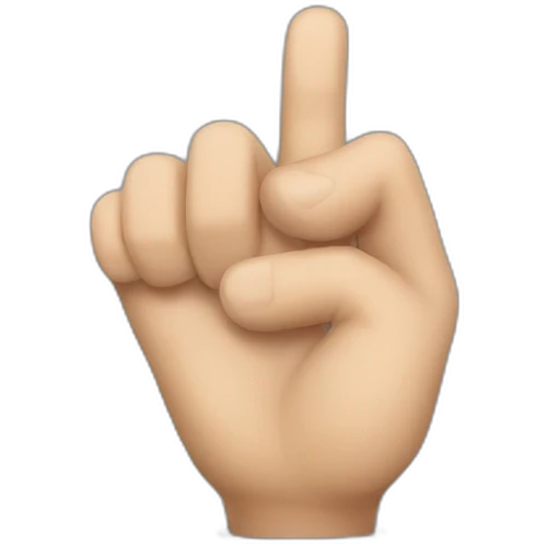 bad gesture emoji