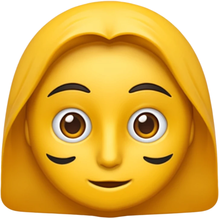 یک ایموجی مرد که با لبخند سرش را بالا و پایین می برد  emoji