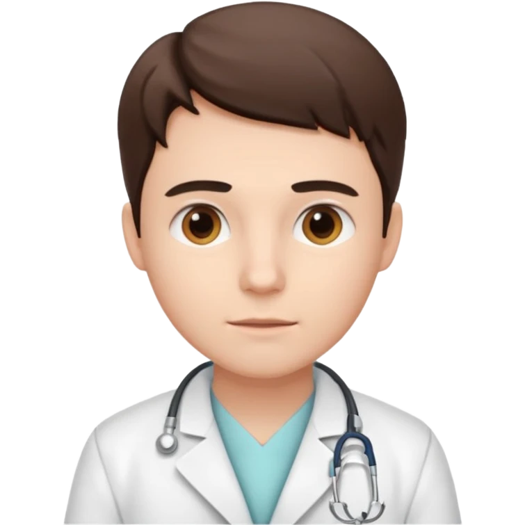 GENERA UN GIOVANE DENTISTA CHE PENSA emoji
