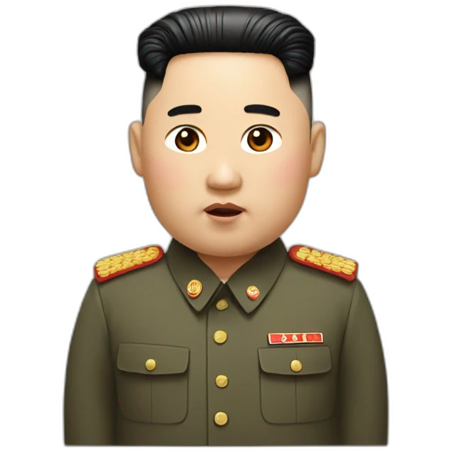 kim jong un emoji