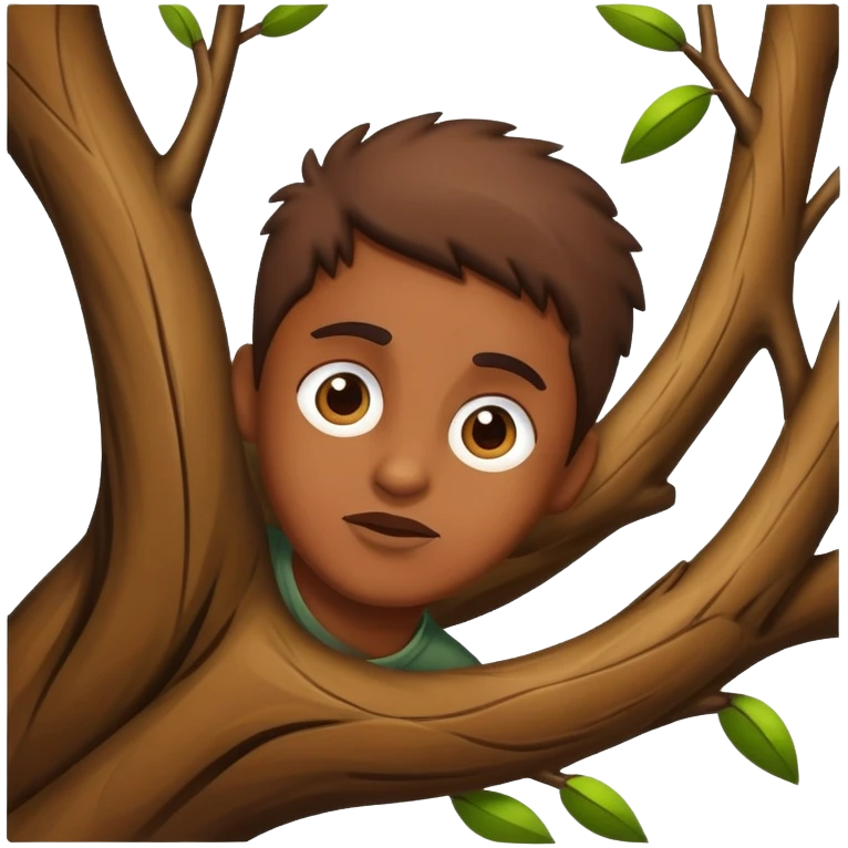 Me atoro en la rama emoji