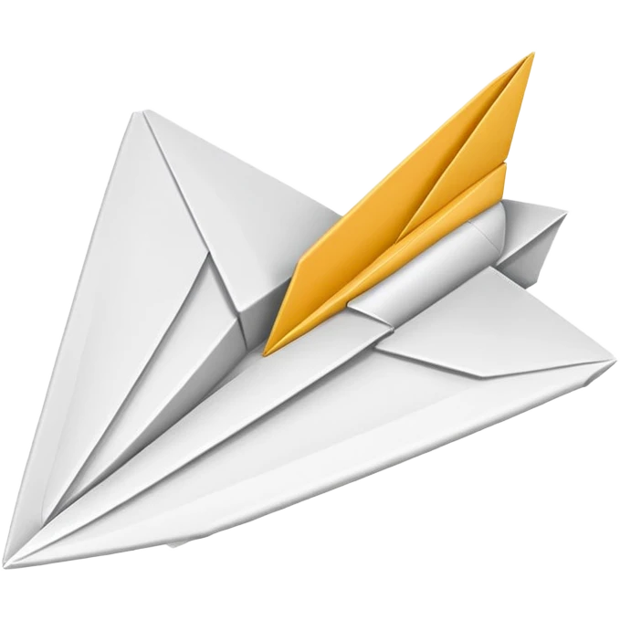 email inbox with paper plane emoji