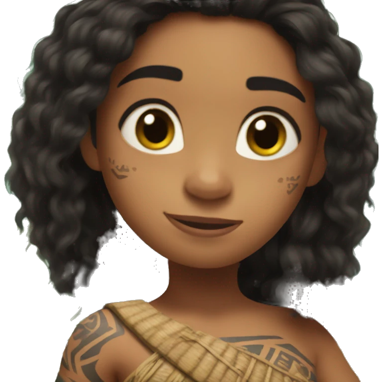 Moana emoji