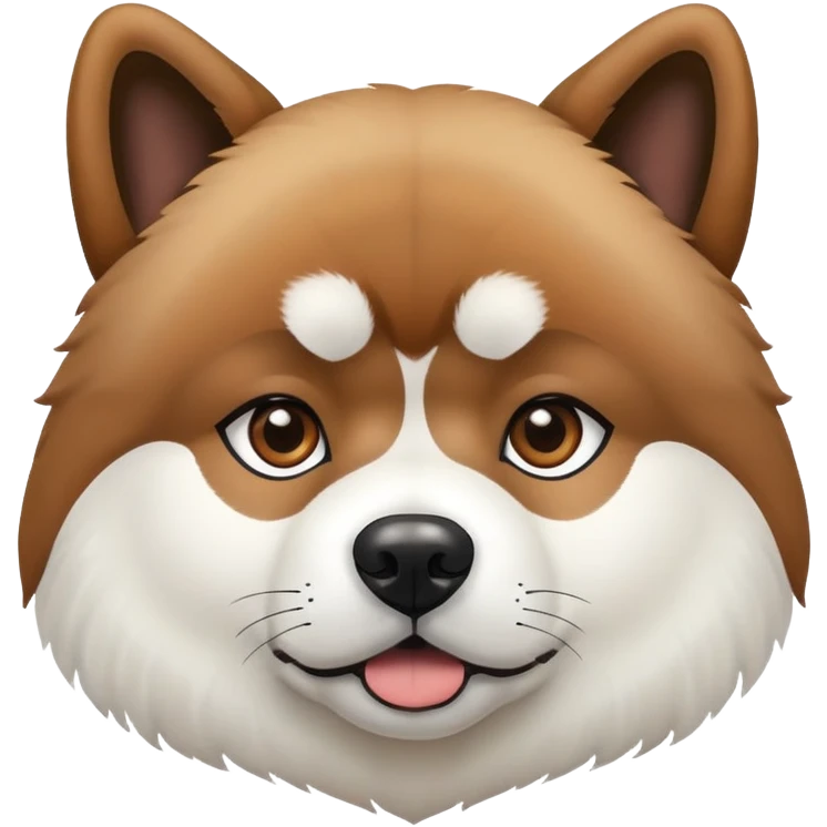 Akita dog emoji