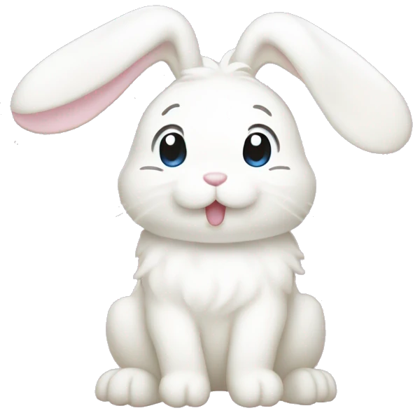 cinnamaroll sanrio white bunny emoji
