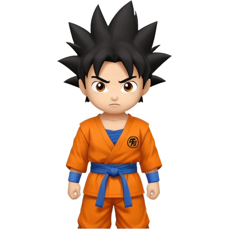 dragon ball kid goku emoji