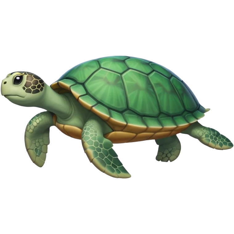 Turtle with a Cinderella dress on and a fart coming out of it emoji