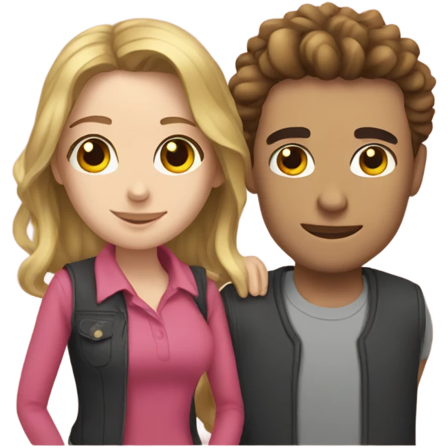 Me and my new girlfriend  emoji