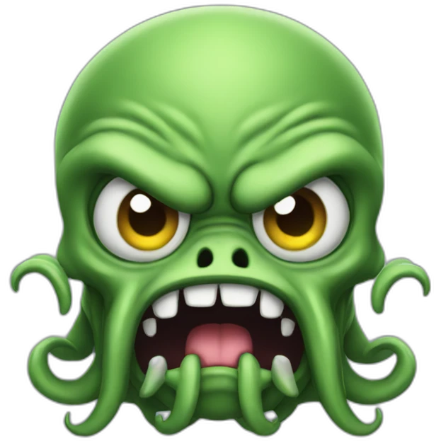 cthulhu angry emoji