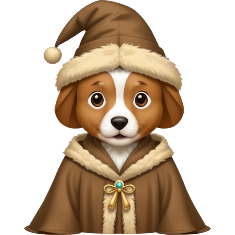Dog wizard emoji
