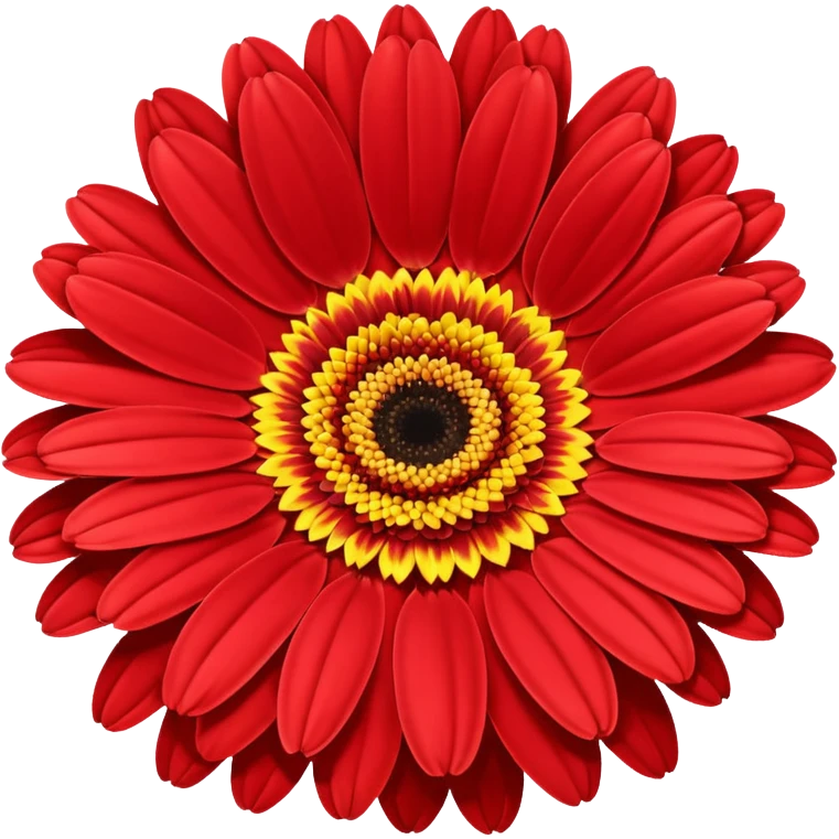 Realistic, ultra detailed, vibrant Gerbera Daisy Gerbera Jamesonii emoji