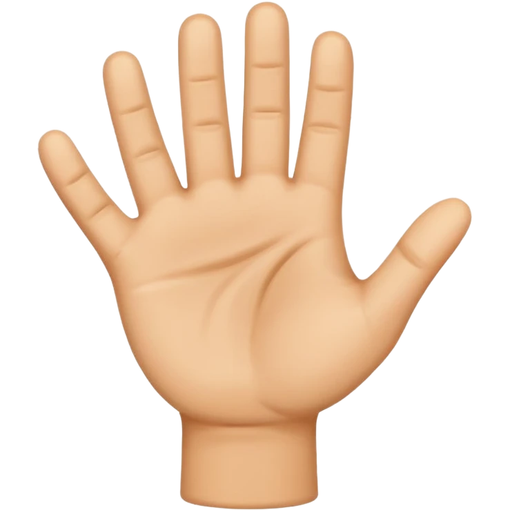 I need the palm down emoji for left hand emoji
