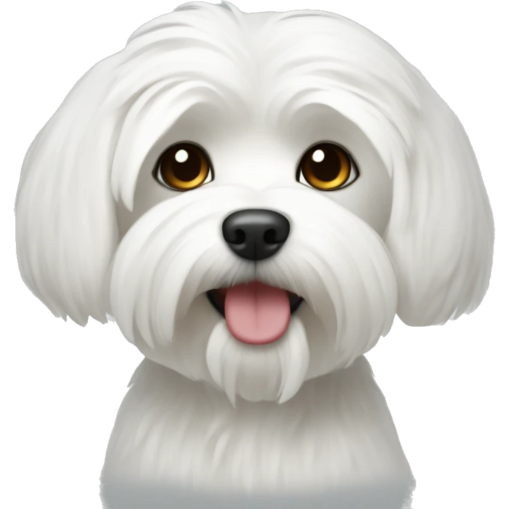 White maltese emoji
