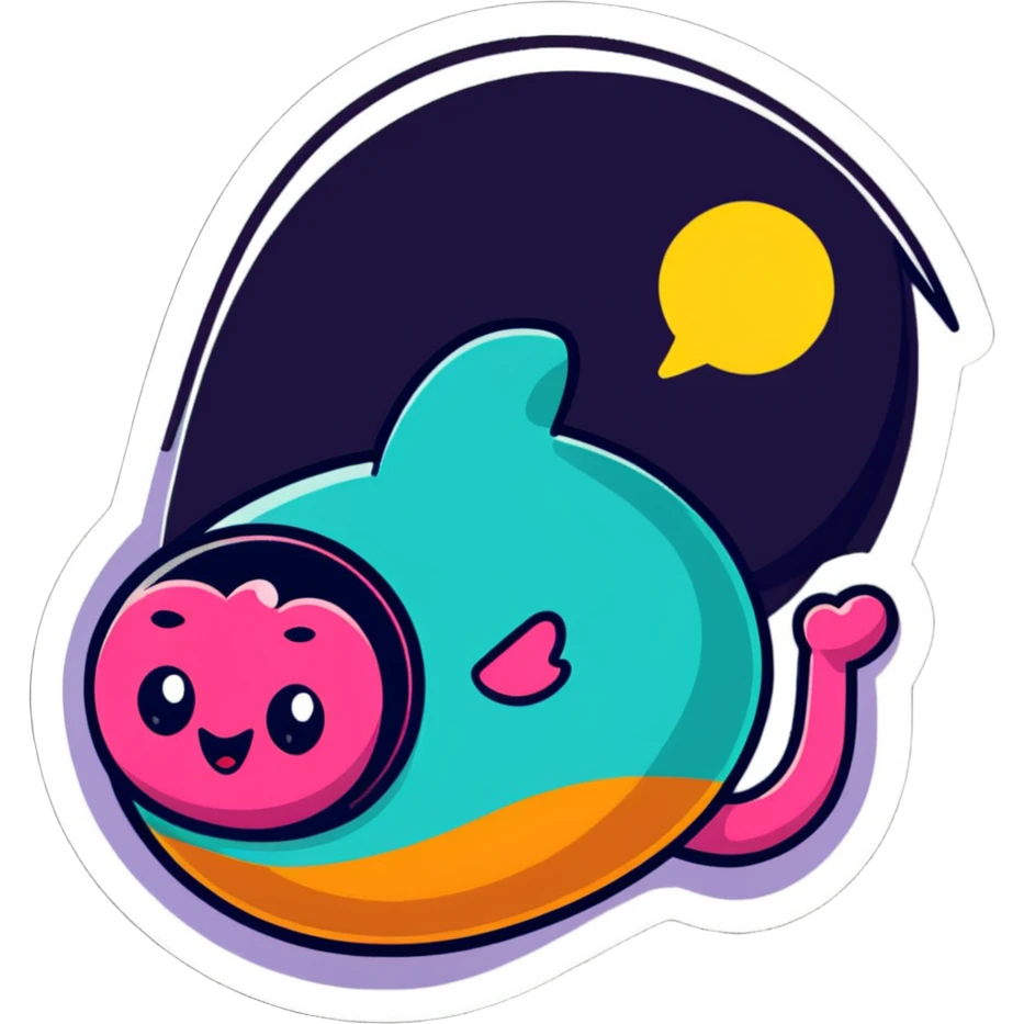 'Dana Dawson' name in a playful, bold, and fun sticker style emoji