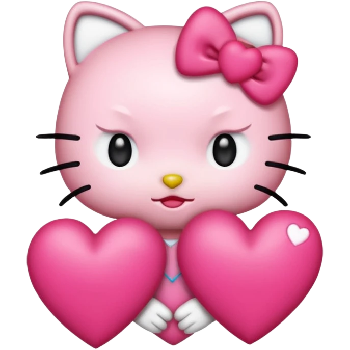 Hello kitty baddie emoji emoji