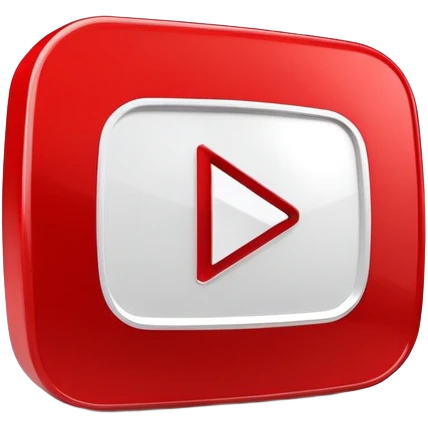 red youtube icon play button emoji