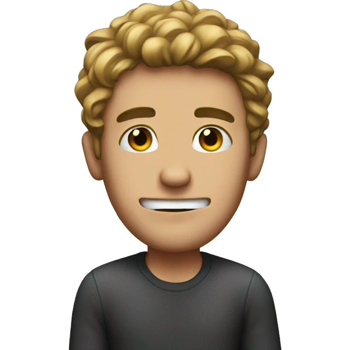 cringe at a guy emoji