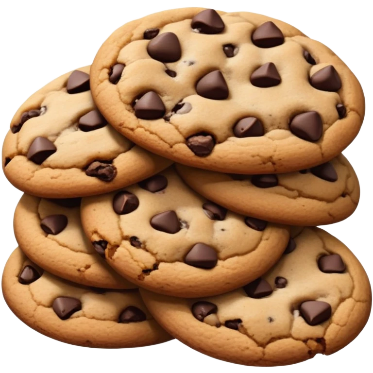 Caca avec un cookie emoji