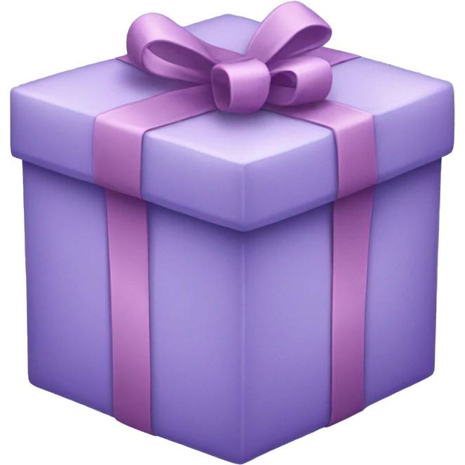 Lilac present emoji