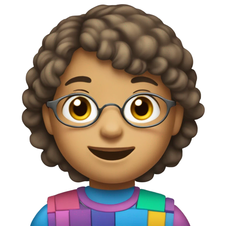 Special needs kid  emoji