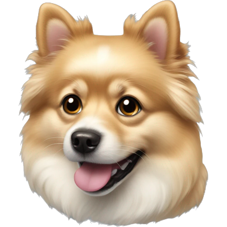 Pomeranian merle  emoji