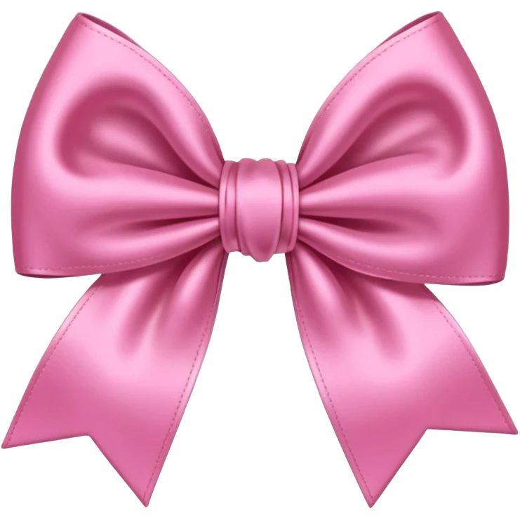 pink bow emoji