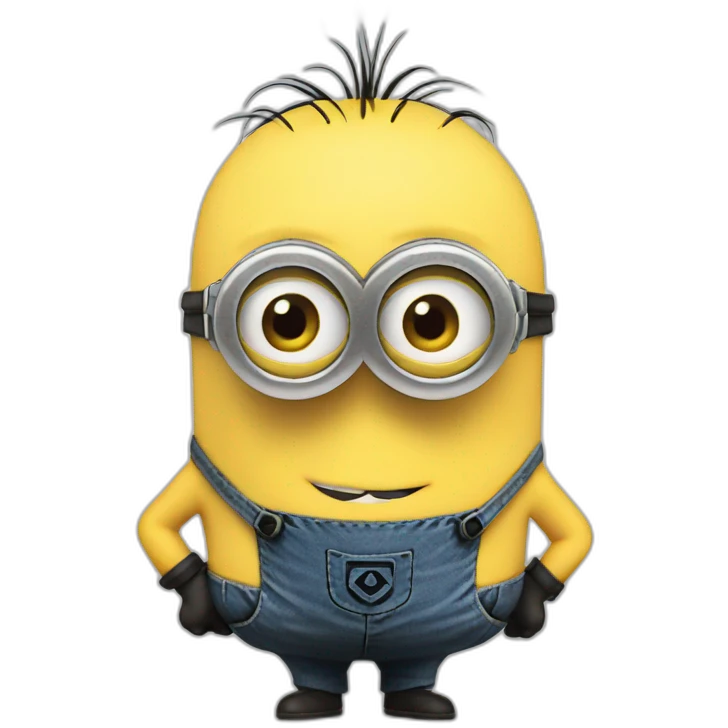 Minion showing great emoji