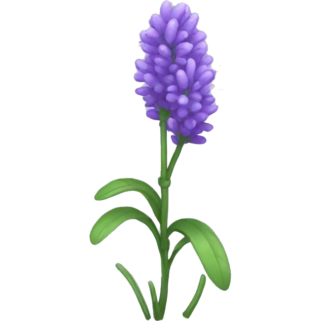 Lavender plant emoji