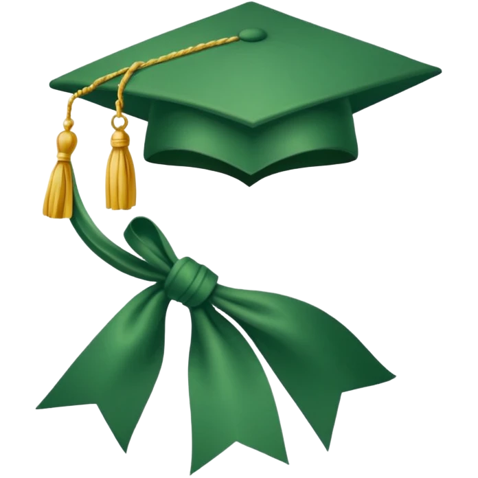 Corona d’alloro laurea  con nastro  emoji