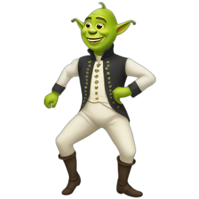 Dancing shreck emoji