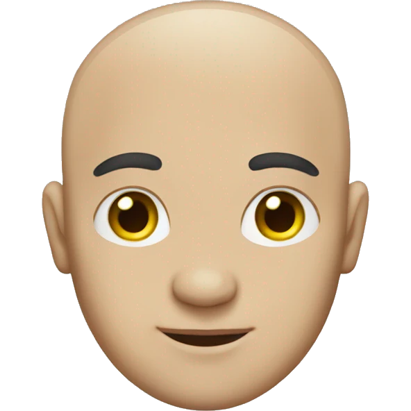 Bald men wearing tutu emoji