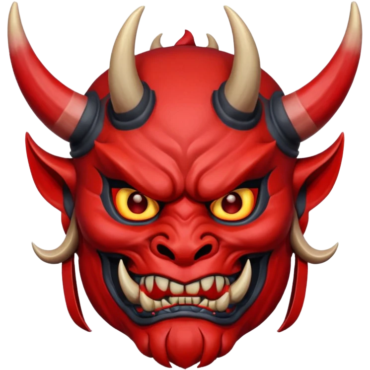 oni mask emoji