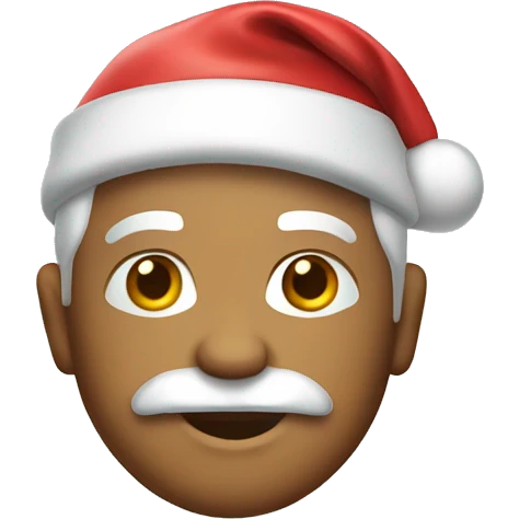 white santa with hawaiian shirt emoji