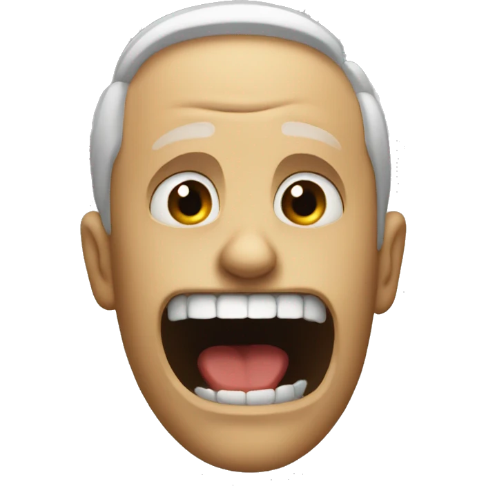 one scarry emoji emoji