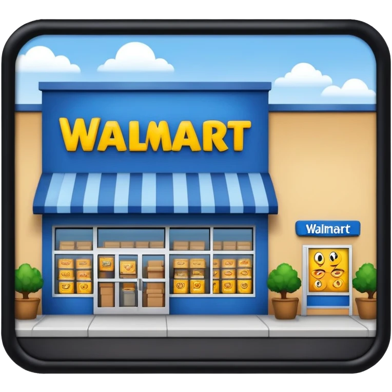 Walmart in 3036 emoji